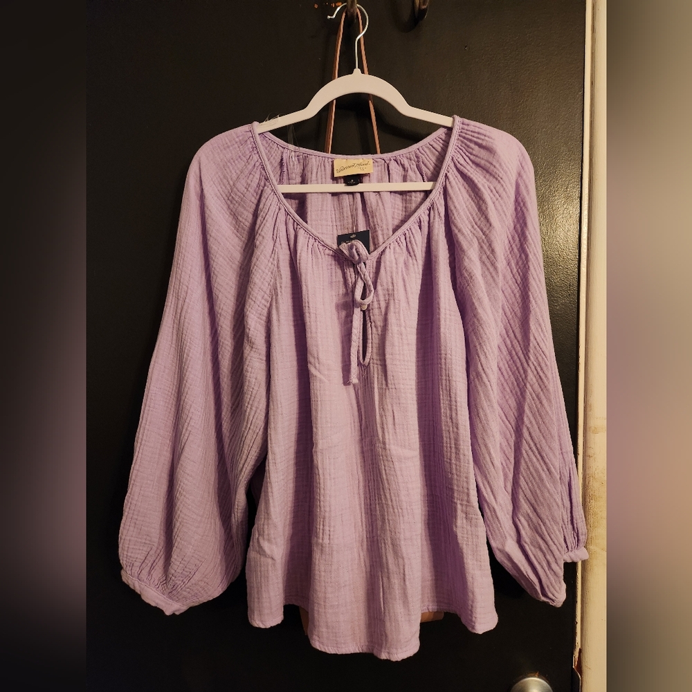 Purple Blouse XL Women's Universal Thread